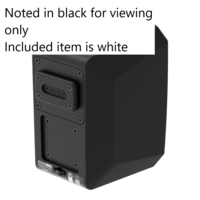 4" AS SERIES SURFACE MOUNT, PASSIVE, WHITE